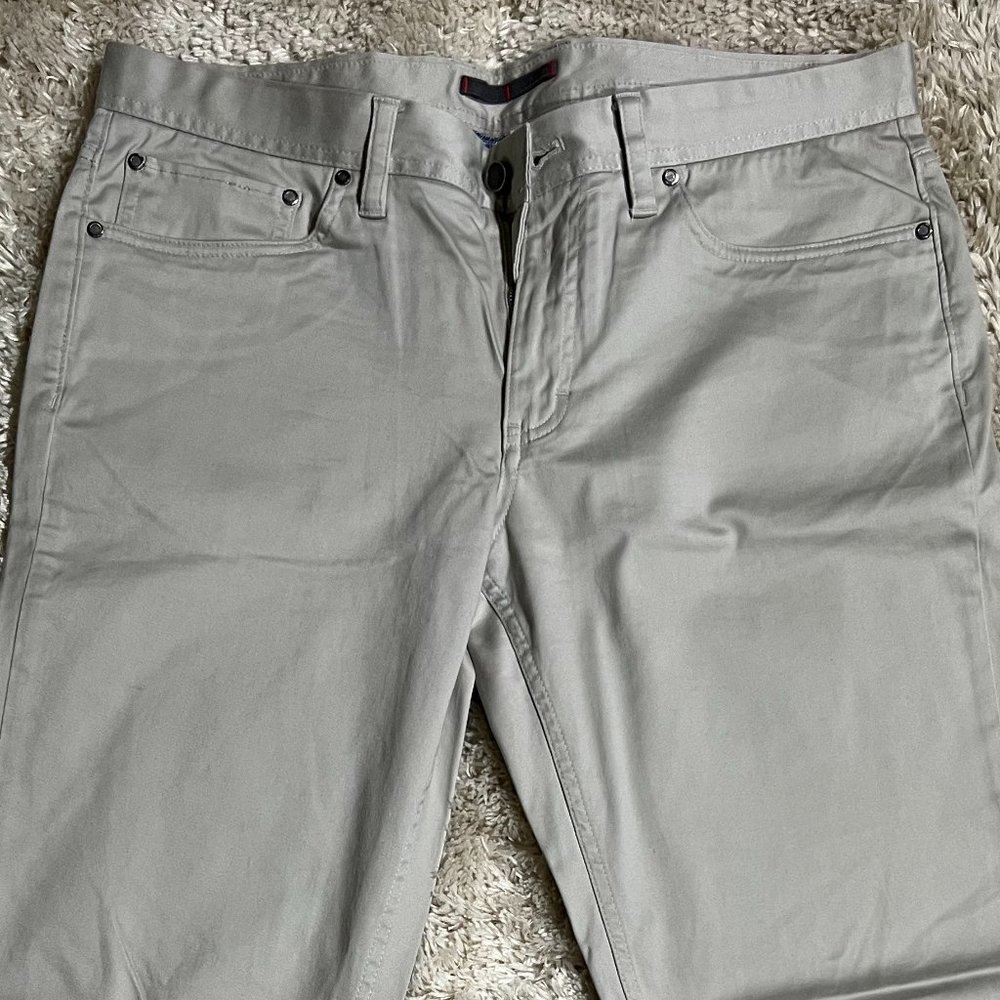 Saks Fifth Avenue Stone 5 Pocket Pants - 36x32